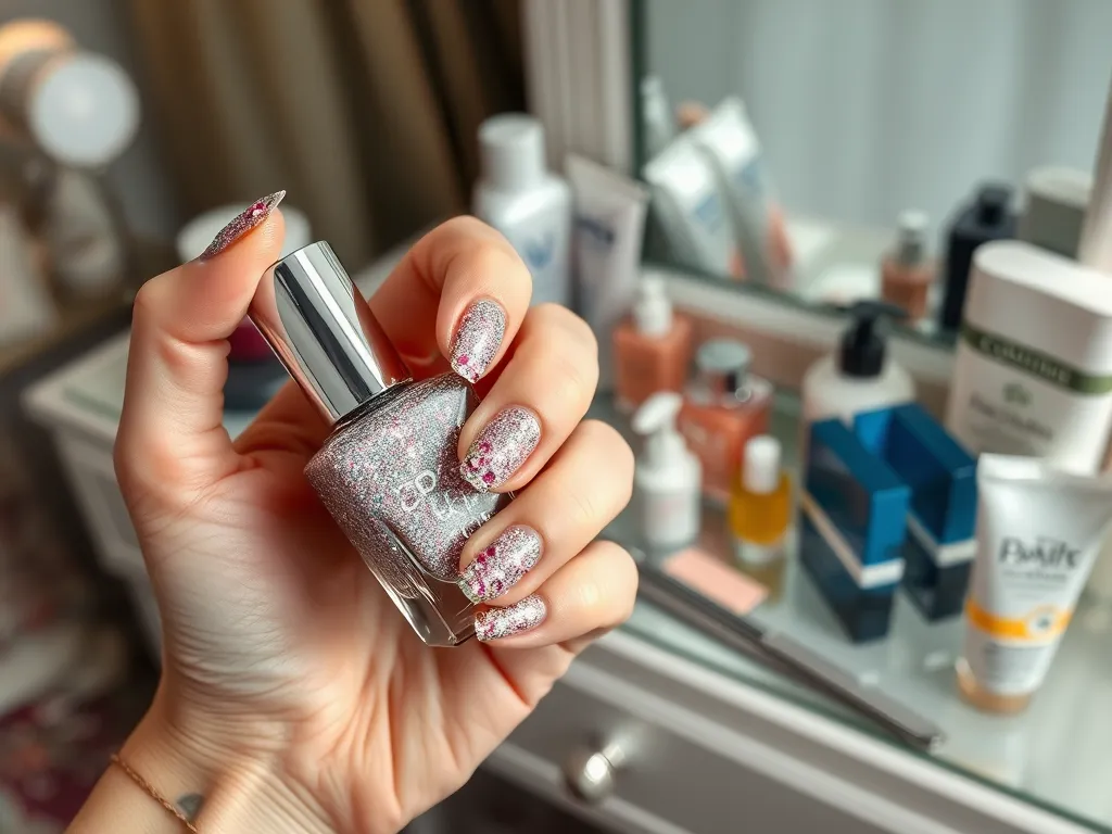 Do czego pasują paznokcie z cyrkoniami i brokatem?