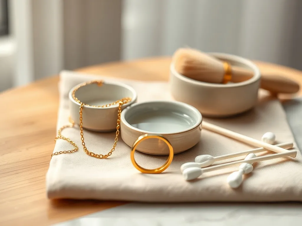 Czyszczenie biżuterii pozłacanej – jak robić to bezpiecznie?