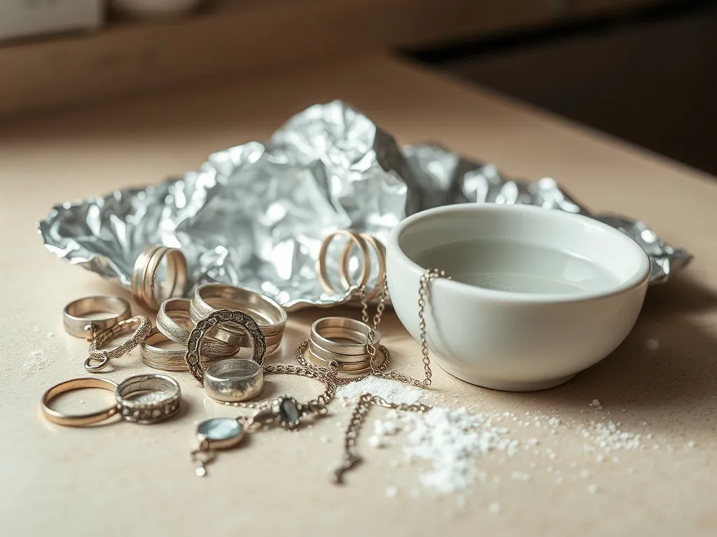 Czyszczenie biżuterii sodą i folią – skuteczny domowy sposób