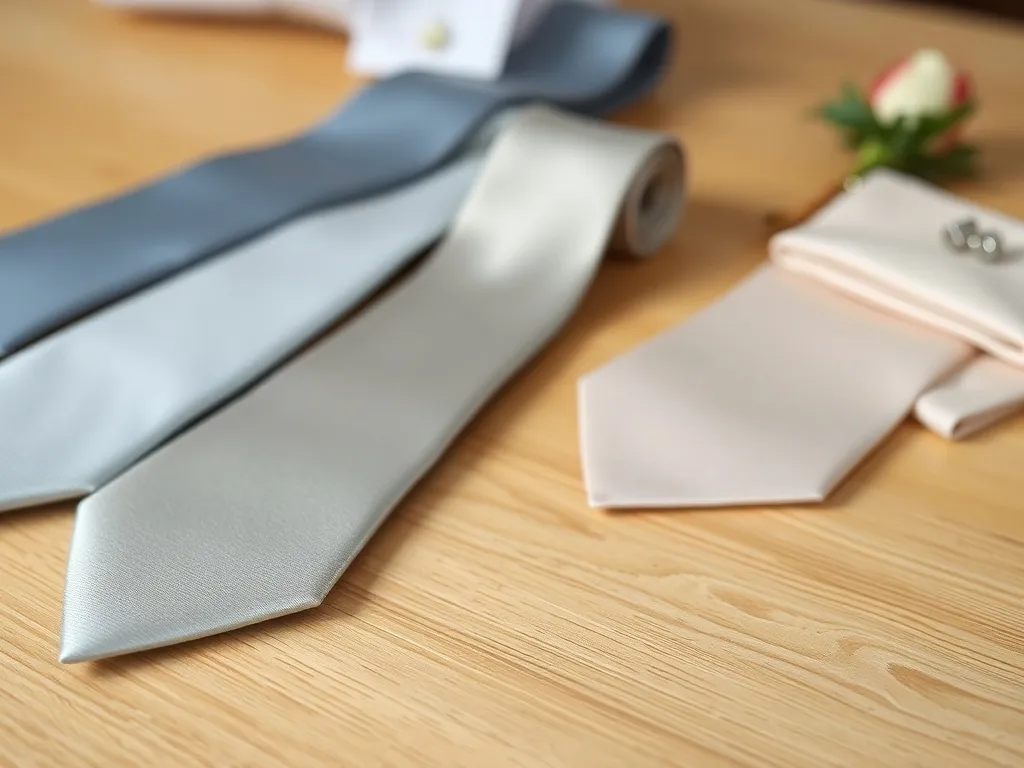 Krawat ślubny jedwabny szerokość – jaka jest optymalna?