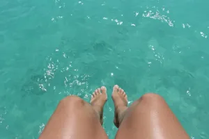 Sucha skóra na nogach