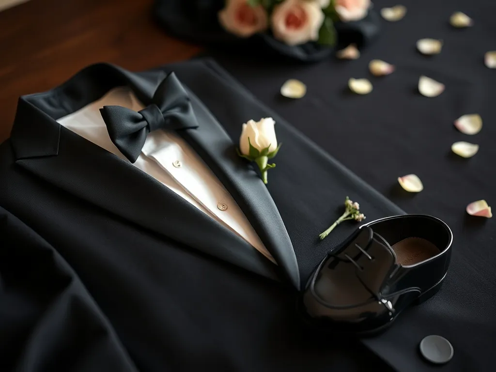 Garnitur ślubny czarny smokingowy - jak wybrać idealny?