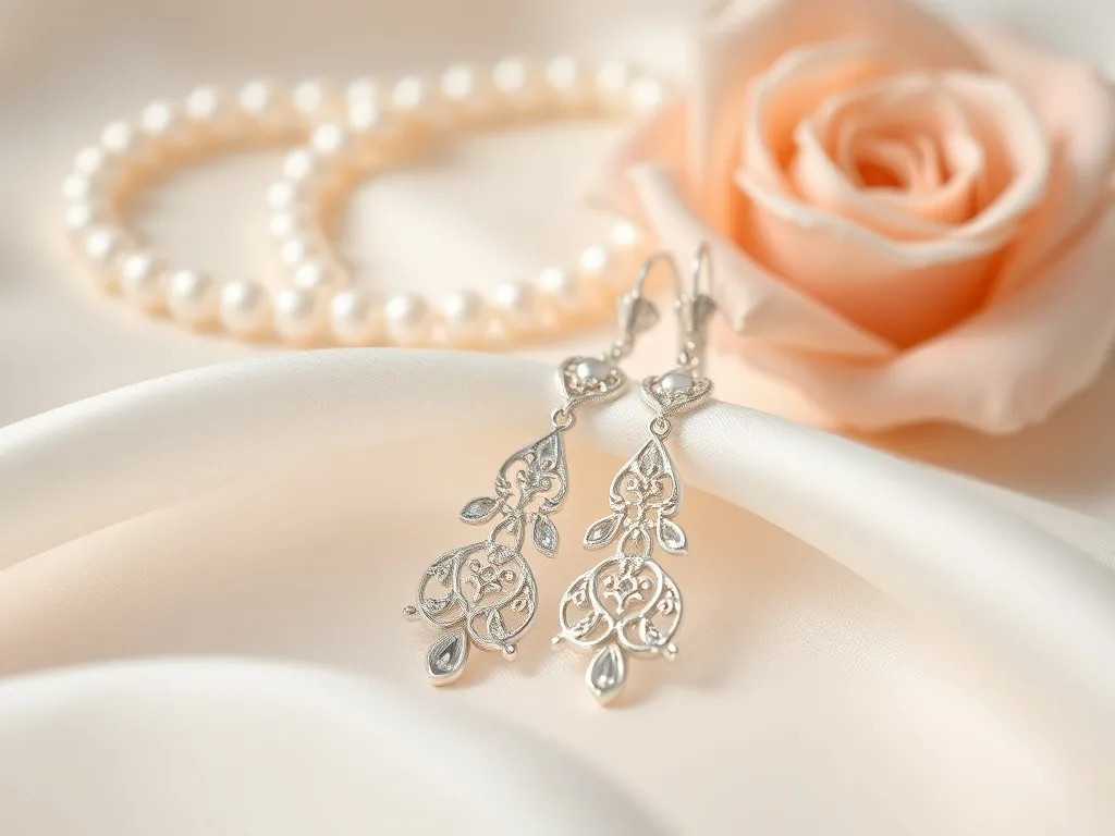 Kolczyki ślubne srebrne długie: jak wybrać najlepsze?