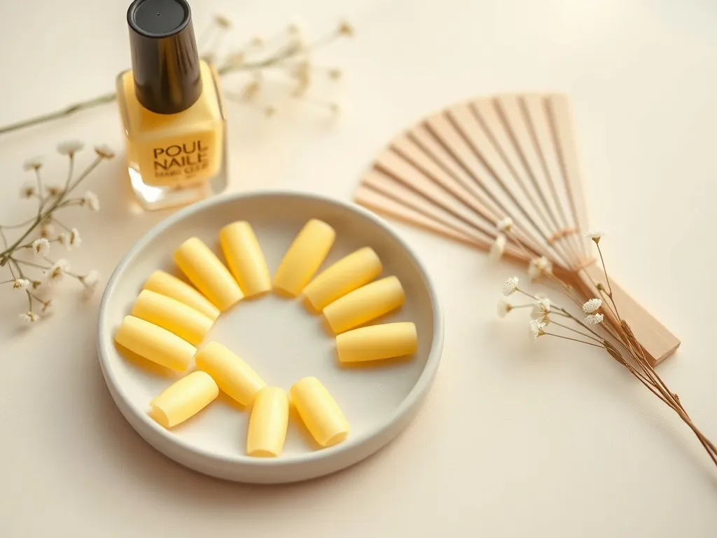 Paznokcie żółte pastelowe - inspiracje i stylizacje