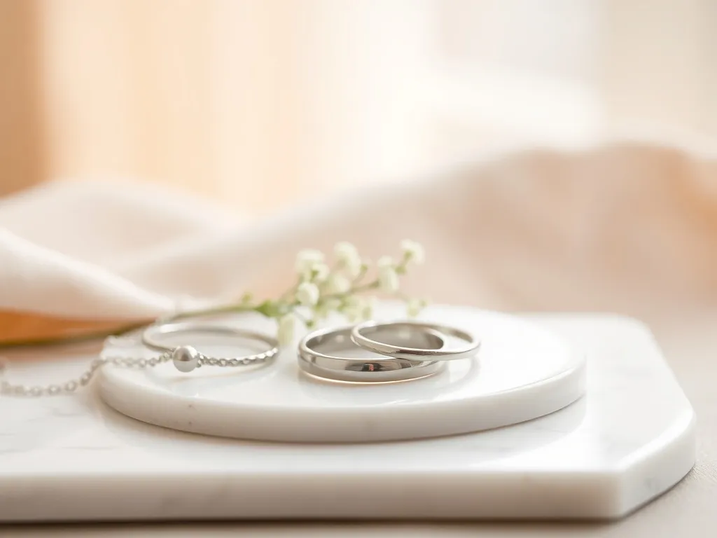 Minimalistyczna biżuteria ślubna srebrna – porady i inspiracje