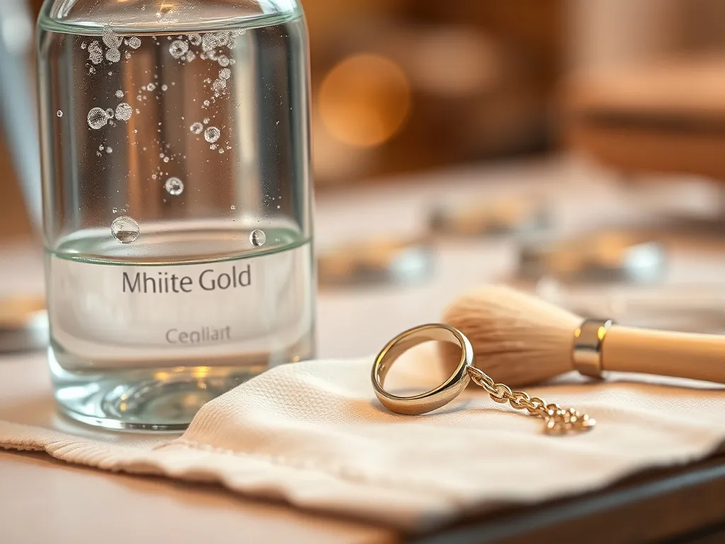 Płyn do czyszczenia białego złota – jaki wybrać?