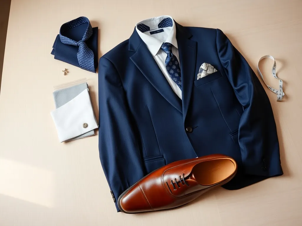 Garnitur ślubny granatowy klasyczny – jak wybrać idealny?