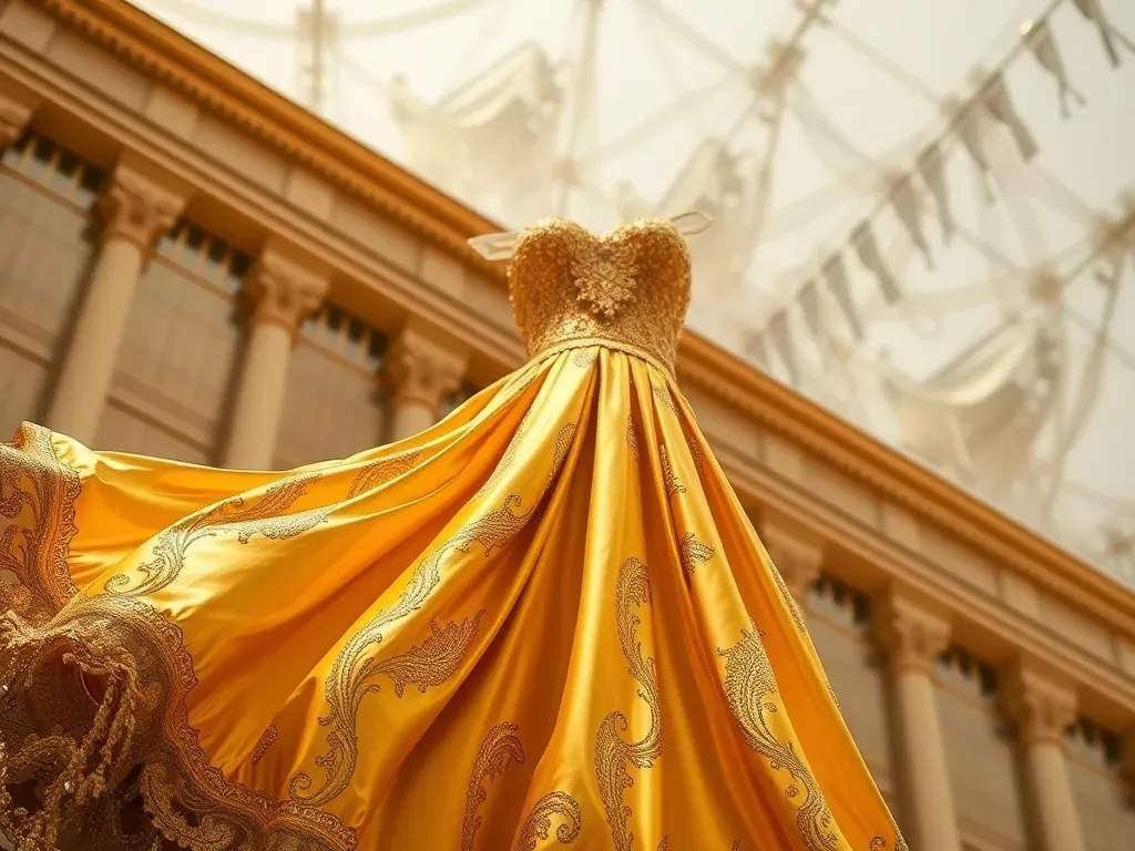 Jakie paznokcie do złotej sukienki